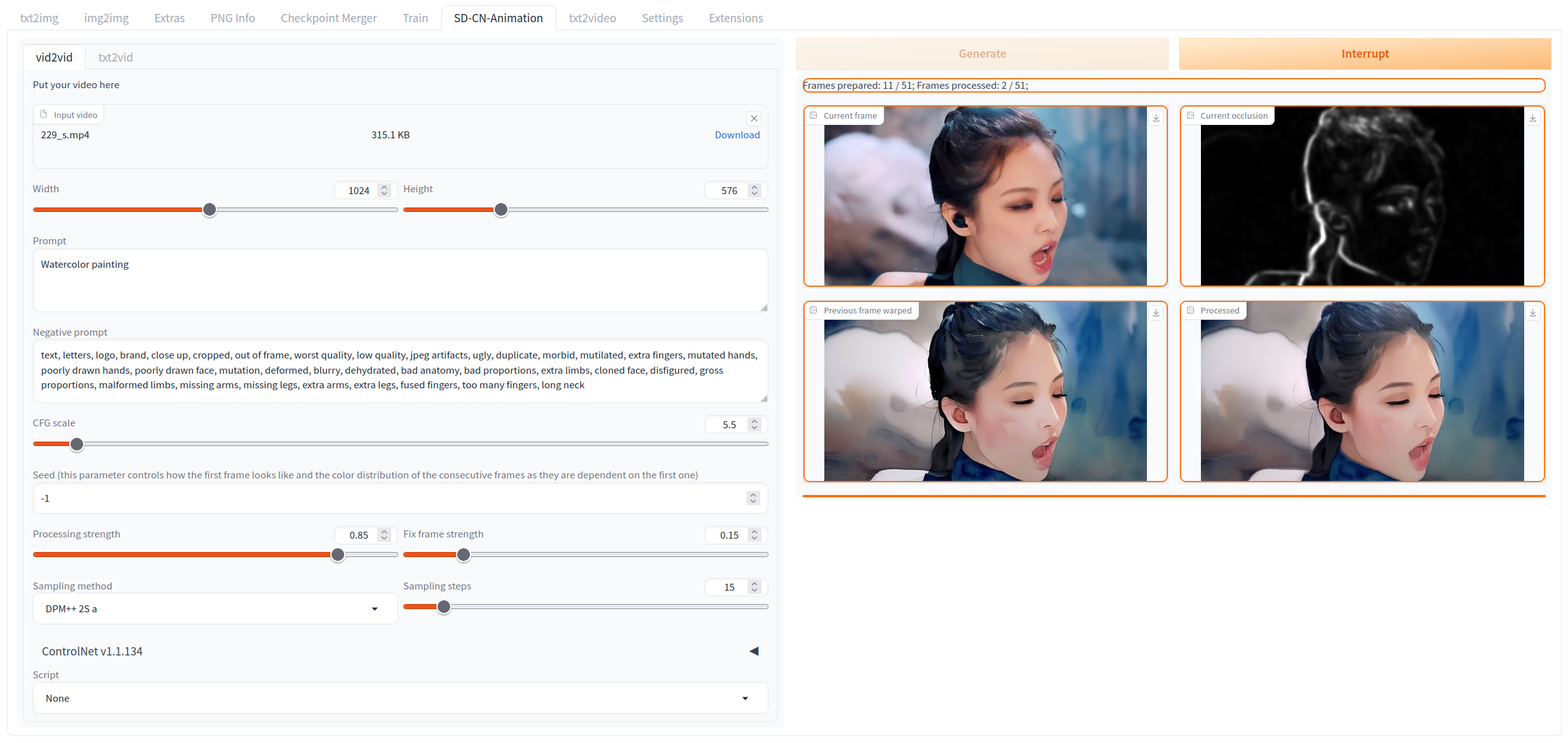 Featured image of SD-CN-Animation